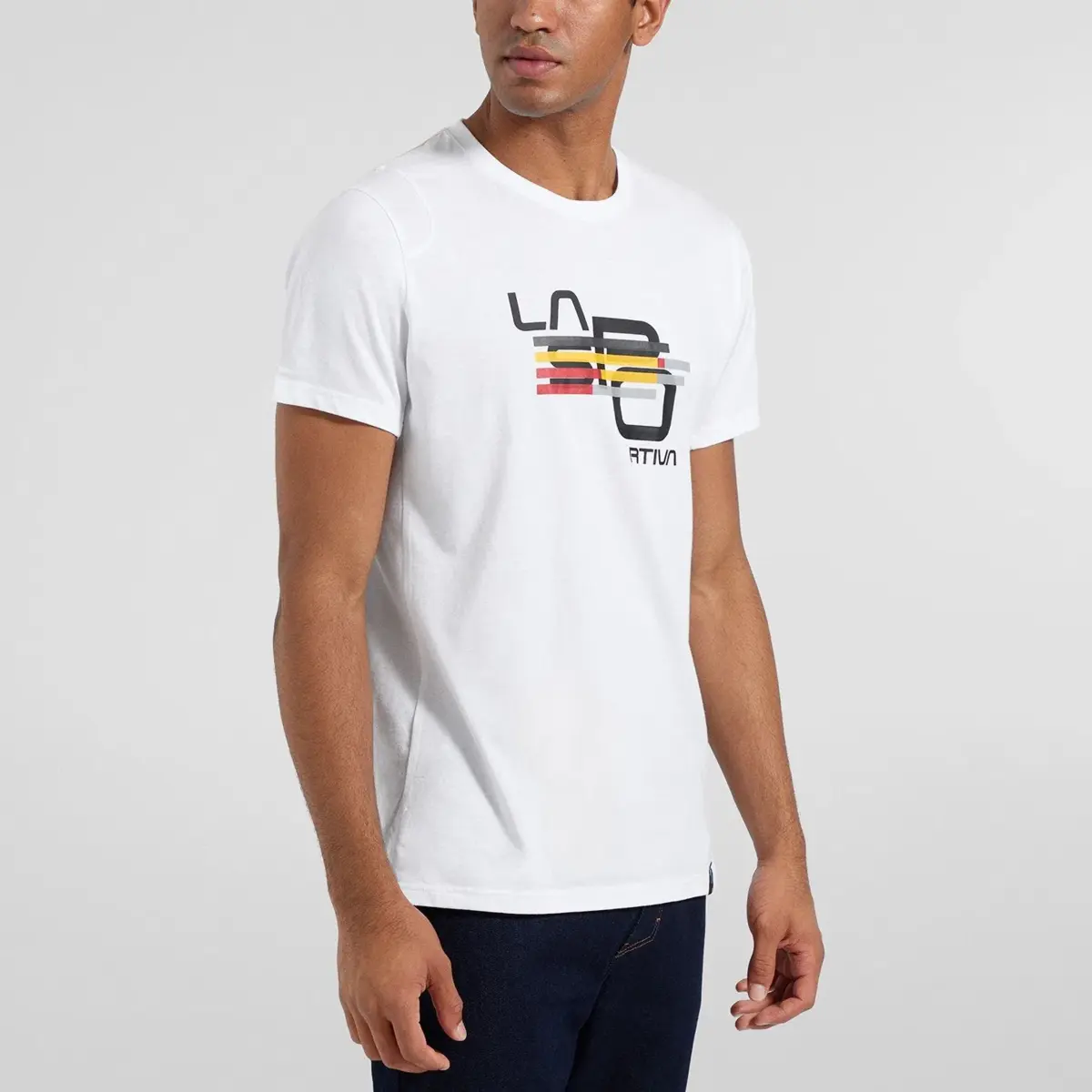 Stripe Cube T-Shirt M